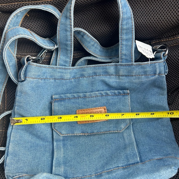 Denim crossbody purse and shoulder bag EUC - Picture 16 of 17